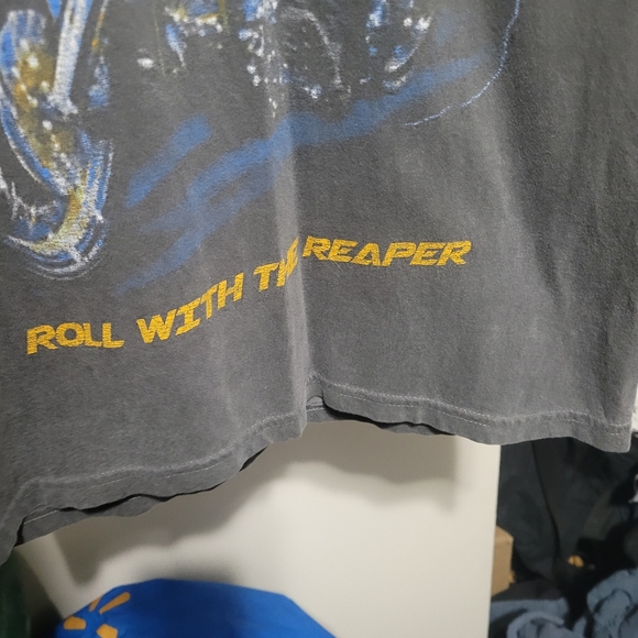 Born dead distressed reaper tee - Picture 4 of 4